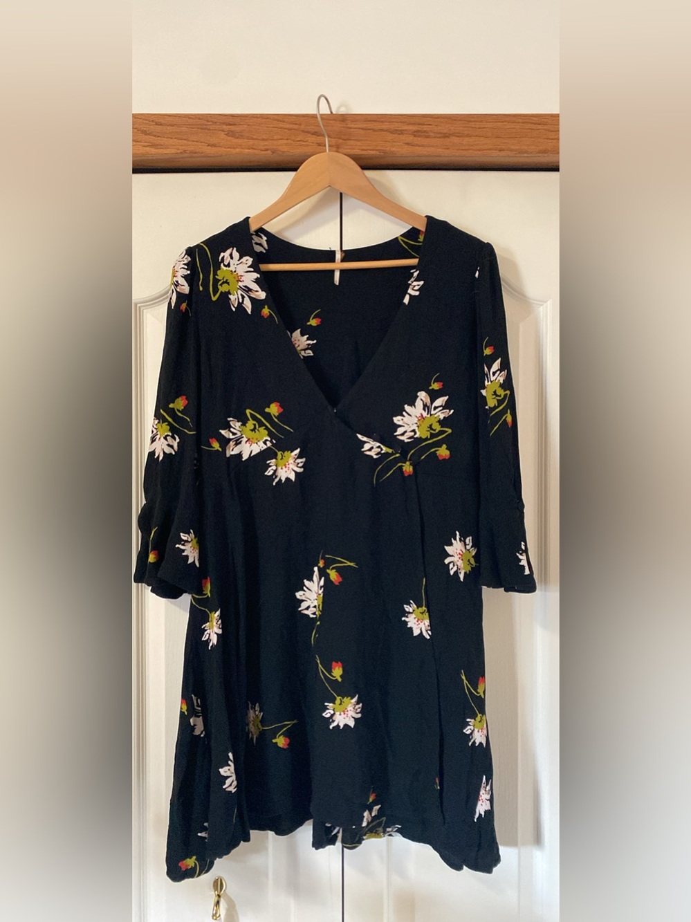 Free People Faux Wrap Dress